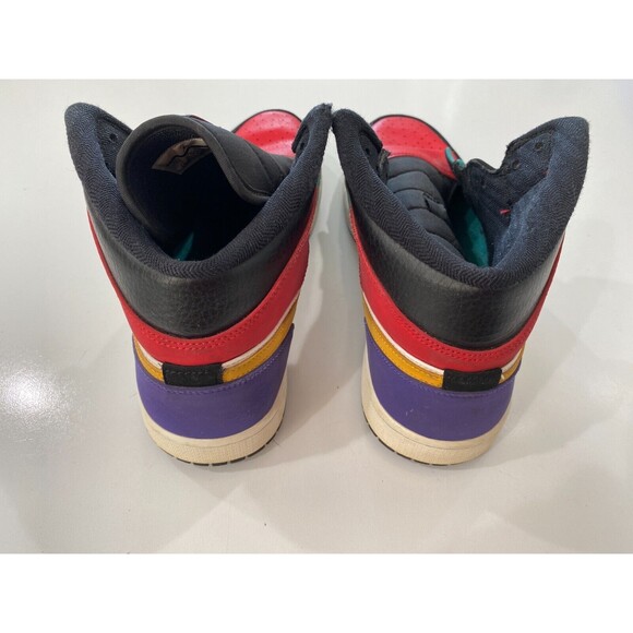 Nike Air Jordan 1 Mid Multi-Color 554724-125 Size 11.5 Men's - Picture 5 of 9